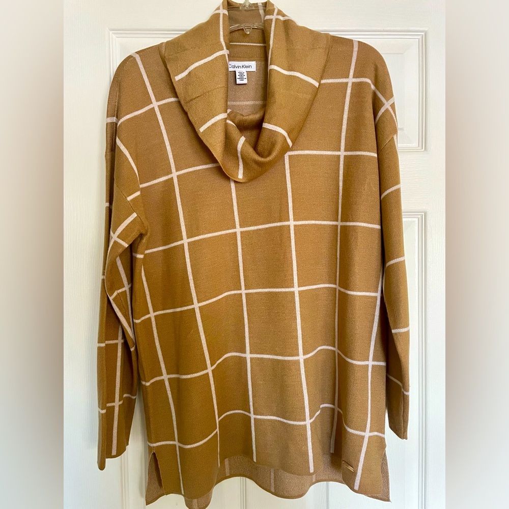 Calvin Kline tunic sweater, size M